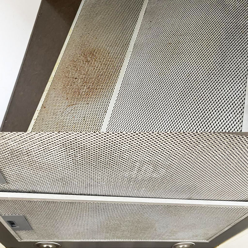 Rangehood Cleaning Services - Before and After